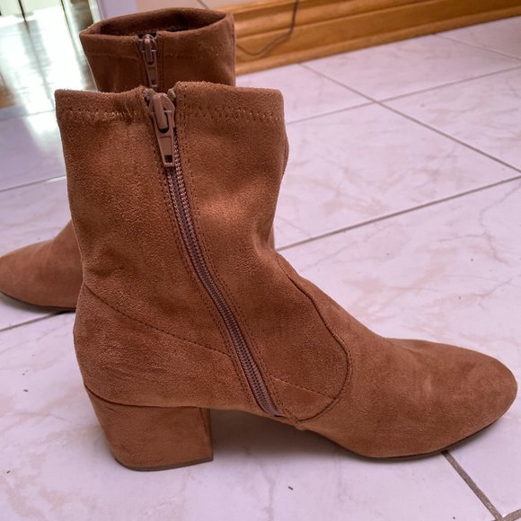 Tan Booties - Picture 7 of 8